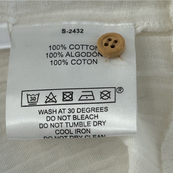 Myra Bay Off-White V-Neck Midi Dress M - Picture 7 of 16